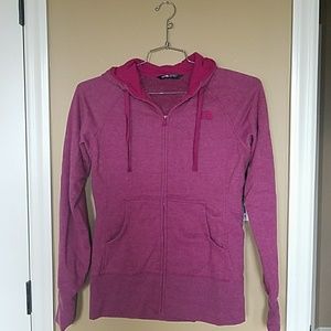 North Face Hooded Zip Up